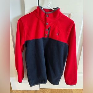 Youth Spyder fleece pullover.